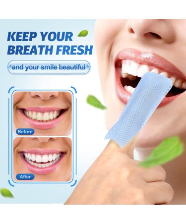 300 Pcs Disposable Finger Brush Teeth Wipes - Deep Teeth Cleaning for Adults - Dental Cleaning Oral Wipes - Individual Package - Buy Online on GoSupps.com