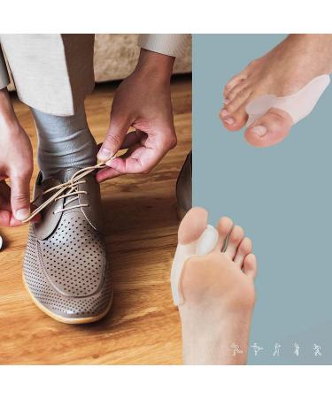 6 Silicone Correctors for Pain Relief | Hallux Valgus & Toe Separator | 0% BPA Orthosis - International Shipping - Buy Online on GoSupps.com