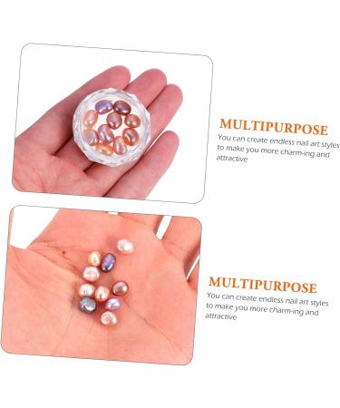 Beatifufu 2 Boxes Nail Pearl Jewelry Nail Accessories Nail Decorations for Nail Art Nail Pearl Decoration Nail Sequins Nail Jewelry Decorative Nail Charms Manicure Pearl Embellishment - Buy Online on GoSupps.com
