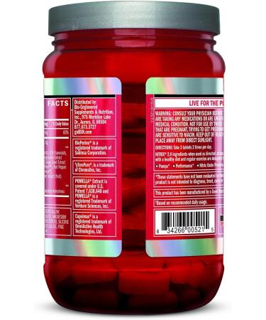 Buy BSN Nitrix 2.0 - 180 Tablets | Premium Nitric Oxide Booster for Enhanced Performance | International Shipping Available - Buy Online on GoSupps.com