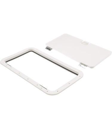 Seachoice 10 x 20 Stainless Steel Hatch with White Handle - Buy Online on GoSupps.com