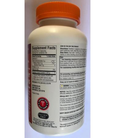 Member's Mark Psyllium Husk Fiber Capsules 2Pack (400 Count) - #1 Doctor-Recommended Supplement - Buy Online on GoSupps.com