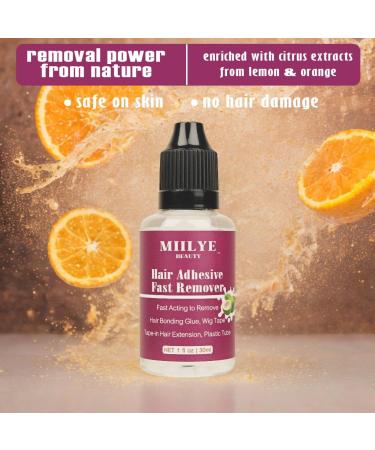 Tape-in Hair Extension Remover - Fast Acting Wig Glue Remover Skin-Friendly 1 Fl Oz (Pack of 2) for Hair Tape & Extensions - Buy Online on GoSupps.com