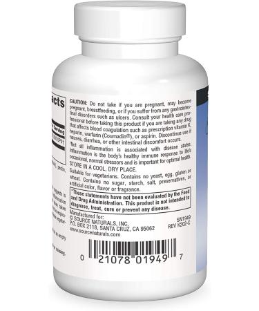 Source Naturals Serrapeptase 60 Capsules - Natural Enzyme for Inflammation & Pain Relief - Buy Online on GoSupps.com