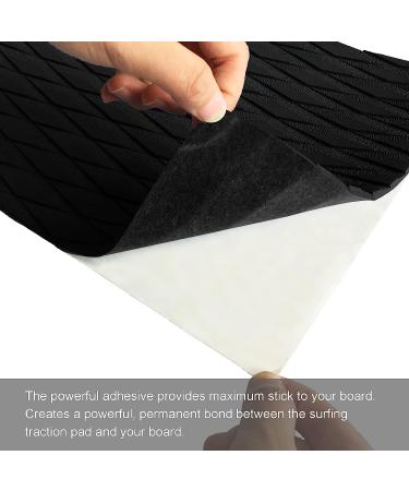 HXBYX Non-Slip Deck Pad Grip Mat | DIY Trimmable EVA Foam Sheet for Boat, Kayak, Canoe, Yacht | 4 Pieces, Black, 15in x 10in | Traction Mat for Pool, Skimboard, Surfboard, SUP Board - Buy Online on GoSupps.com