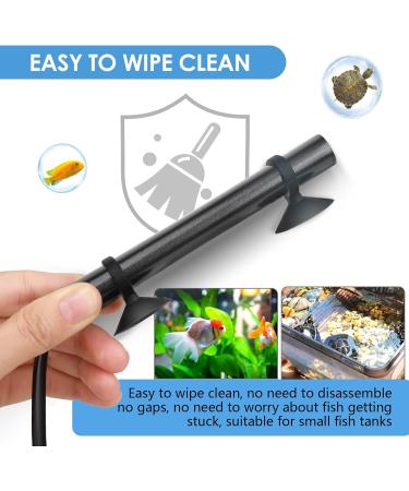 Buy Hygger 75W Mini Aquarium Heater with Digital Display - Ideal for Betta & Turtles Up to 60L Freshwater Tanks - Buy Online on GoSupps.com