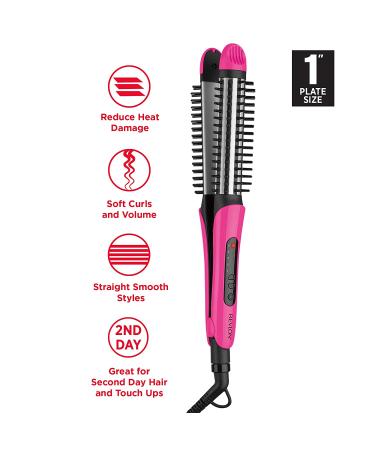 Revlon 2-in-1 Multi-Styler: Flat Iron & Curling Wand - Ultimate Hair Styling Tool - Buy Online on GoSupps.com