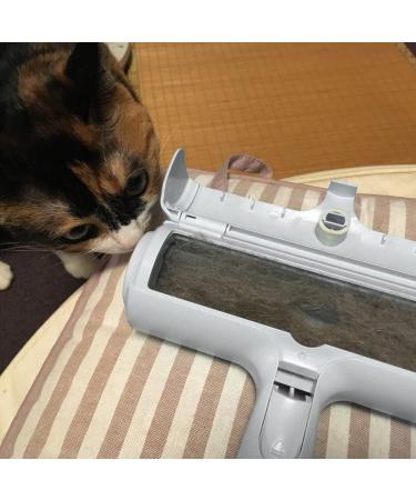 Nado Care Pet Hair Remover Roller - Self Cleaning Lint Roller for Dog & Cat Hair - White - Ideal for Furniture, Carpets, Bedding, Clothing | Easily Remove Pet Hair - Buy Online on GoSupps.com