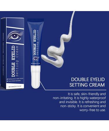  Iouyjiu Double Eyelid Cream Styling Tightener Invisible Lifting Formula Long Lasting Natural Look Lightweight Smooth Texture for School Travel Holiday Business Trip 5ml - Buy Online on GoSupps.com