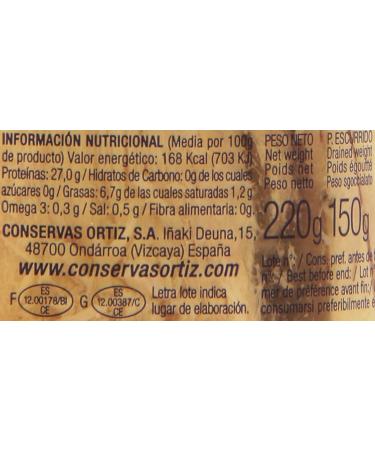 Ortiz Sailboat - Northern Bonito - in olive oil - 150 g  - Buy Online on GoSupps.com