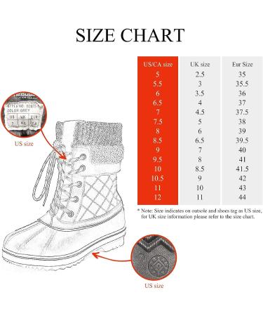 DREAM PAIRS Women's Mid Calf Waterproof Winter Snow Boots in Black-01 - Size 8 - Buy Online on GoSupps.com