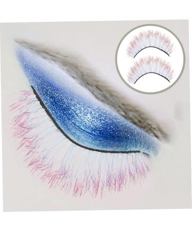 Angoily 25 Pairs Colored False Eyelashes Upper Lower A Madea Halloween Cosplay Lashes Halloween False Eyelashes Halloween Eyelashes Dramatic Multicolor Eyelash Box 3d Imitation - Buy Online on GoSupps.com