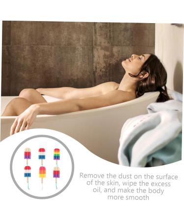 Beavorty 12 Pcs Bath Flower Shower Scrubber & Exfoliating Bath Sponge - Ideal for Luxurious Shower Experience - Buy Online on GoSupps.com