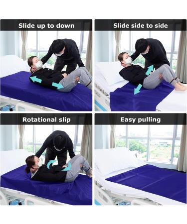 Lotchen Gleitlaken Pipe Slide Planes for Patient Transfer - Dark Blue Sliding Sheet for Elderly Support (100x200cm) - Buy Online on GoSupps.com
