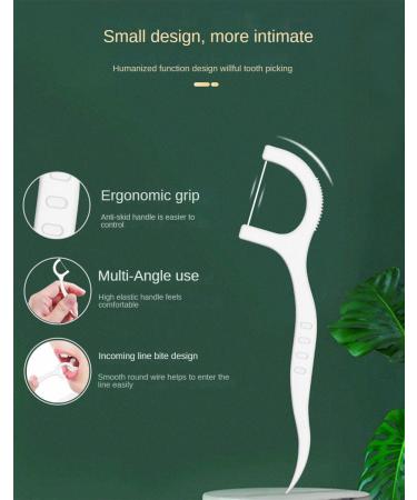 Floss Gang High Strength Professional Flossing Sticks - 300 Count with Carrying Bag | Ideal for Home Hotel & Travel - Buy Online on GoSupps.com