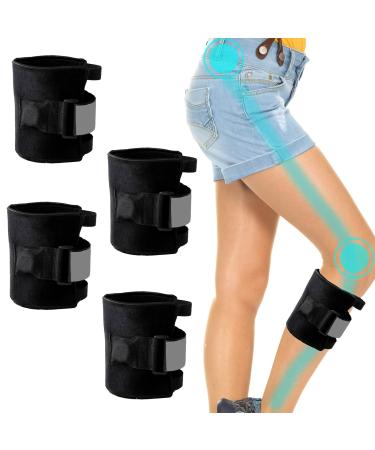 S-SNAIL-OO 2/4 Pcs Pressure Point Brace Relieve Acupressure Leg Sciatica Relieve Tension Sciatic Nerve Knee Magic Leg Pad for Leg Knee Pain Relief (4)