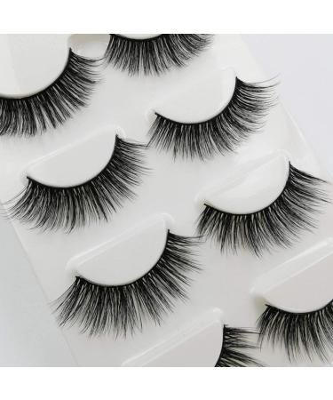 3D Reusable False Eyelashes - Long & Thick Handmade Dramatic Eyelashes (4 Pairs) | International Shipping G109 - Buy Online on GoSupps.com