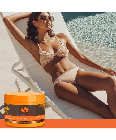 150ML Luxury Intensive Tanning Gel - Natural Tanning Accelerator Cream for Outdoor Sun & Sunbath | 5.3 Oz Tanning Butter - Buy Online on GoSupps.com