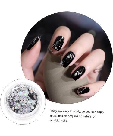 FRCOLOR 2 Makeup Sequin Nail Stickers - Hexagon Body Manicure Supplies for Nail Salons | Handmade Confetti Decor - Buy Online on GoSupps.com