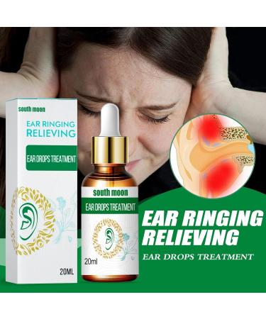 Tinnitus Relief Ear Drops - Pain Relief, Earache Relief, Treatment for Ringing Ears - Buy Online on GoSupps.com