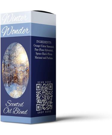 Buy Mystic Moments Winter Wonder Scented Oil Blend - 10ml | Premium Fragrance for Home & Relaxation - International Shipping Available - Buy Online on GoSupps.com