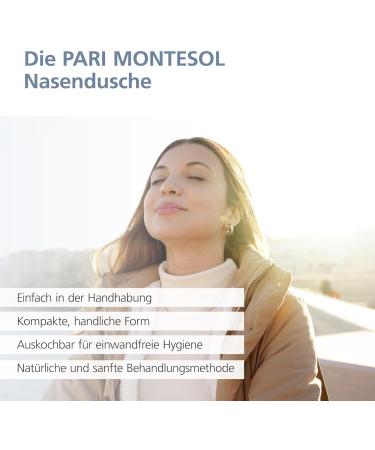 PARI Montesol Nasal Douche - Effective Nasal Cleansing Solution | 1 Pc - Shop Internationally - Buy Online on GoSupps.com