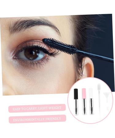 MAGICLULU 96 Pcs Mascara Empty Tube Lip Gloss Containers Refillable Tubes Mascara Wand Earth Tones Brush - Buy Online on GoSupps.com