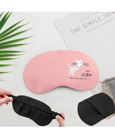 4 Pack Soft Cactus Cat Sleep Masks - Mixed Colors (Cozy) - Buy Online on GoSupps.com