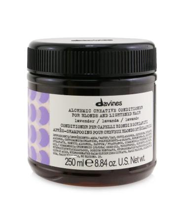 Davines Alchemic Creative Conditioner Lavender 250ml - Lavender colored conditioner