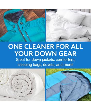 20 Loads Concentrated Down Wash Detergent - Restore Loft & Warmth for Coats & Jackets - USA Made - High-Performance 32 oz Detergent for Water Repellency - Buy Online on GoSupps.com