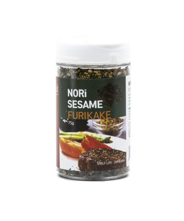 Kaneyama Furikake Asian Seasoning (Nori Sesame 75g(2.65oz) Pack of 1) Nori Sesame 2.65 Ounce (Pack of 1)