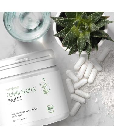 Buy Effective Nature Bio Inulin - 270 Vegan Capsules | 100% Pure Organic Inulin | 5g High Dose Daily | Natural Agave Source - Buy Online on GoSupps.com