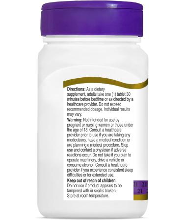 21st Century Melatonin 3 mg 90 Tablets - Buy Online on GoSupps.com
