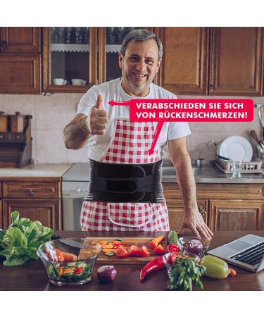 Fittoo Back Bandage with Support Strips & Adjustable Pull Tapes | Breathable Nylon Fabric for Back Pain Relief - Size M - Buy Online on GoSupps.com