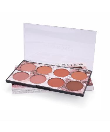 Wismee 8 Colors Matte Blush Palette - Professional Mineral Cheek Makeup Compact - Buy Online on GoSupps.com
