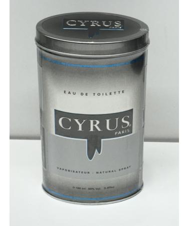 CYRUS PARIS MEN COLOGNE EAU DE TOILETTE SPRAY 3.3OZ / 100ML NEW SEALED 100% AUTHENTIC