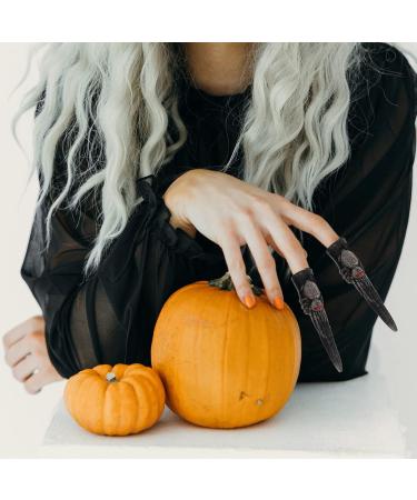 Buy Minkissy 5pcs Halloween Fake Claws - Scary Vampire & Zombie Nail Tips for Party Cosplay - Buy Online on GoSupps.com