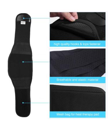 NSXAYIWE Back Support Belts | Breathable Lordosis Support for Men & Women | Ideal for Home & Work Lifting - Buy Online on GoSupps.com