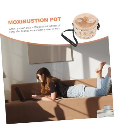 Buy Solustroen Moxibustion Box - Premium Wooden & Metal Moxa Holder & Sticks for Whole Body Treatment - International Shipping Available - Buy Online on GoSupps.com