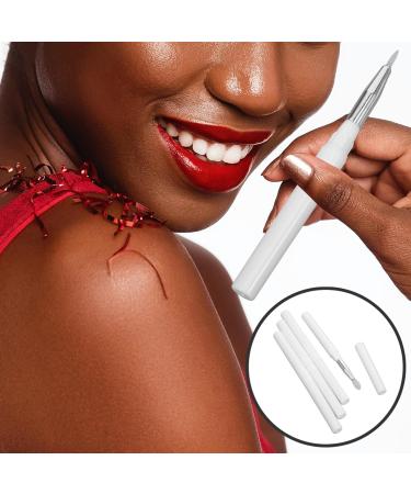 Shop 4pcs Double-ended Silicone Liner Brush Set | Multi-use Lip & Eyeshadow Applicators | Portable Silicone Lip Brush for Perfect Makeup - Buy Online on GoSupps.com