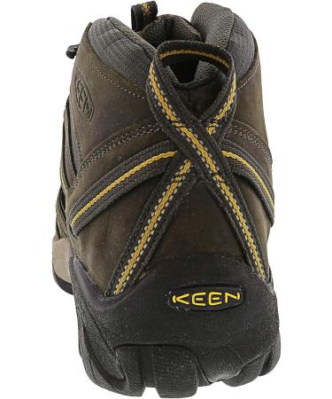 KEEN Men's Voyageur Mid Hiking Boots - Size 12 Raven/Tawny Olive - Buy Online on GoSupps.com