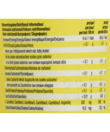 Buy Weider L-Carnitine Water - Pineapple-Mango Flavor (12 Pack) | Boost Energy & Support Fat Loss - International Shipping Available - Buy Online on GoSupps.com