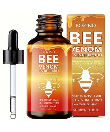 Bee Venom Face Serum for Women Multi-Action Formula - Hydrating Soothing Smoothing & Calming Anti-Aging Serum to Nourish Skin (1.014FLOZ) 1.01 Fl Oz (Pack of 1)