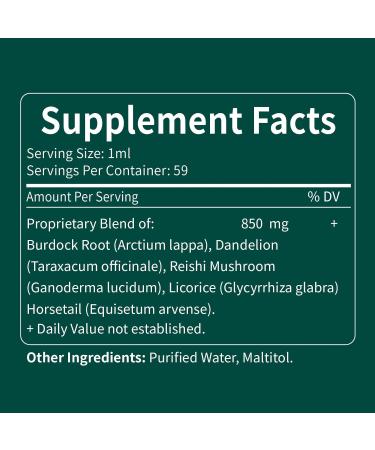 Selvaherb Burdock Root Formula Drops for Detox Cleanse Support & Immune Support. 4oz-Orange - Buy Online on GoSupps.com