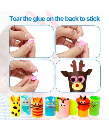 1580pcs Self Adhesive Googly Eyes in Various Colors and Sizes for Crafts - DIY Craft Sticker Wiggle Eyes - Buy Online on GoSupps.com