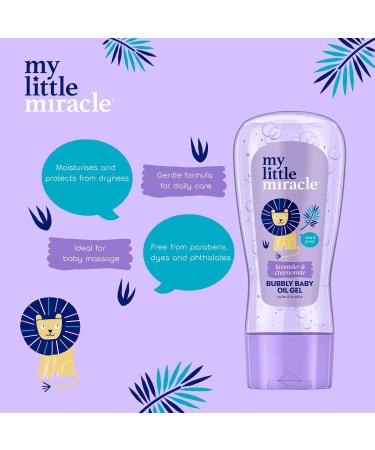 Bubbly Baby Gel l'huile de lavande et camomille Id al pour le massage de b b apaisant et apaisant pr vient la s cheresse 200 ml - Buy Online on GoSupps.com