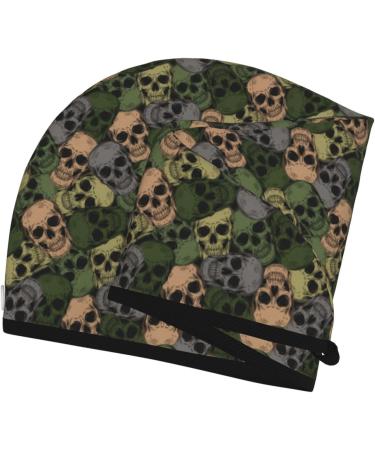 Buy Camouflage Skulls Hair Towel Wrap | Quick-Dry Hair Drying Turban - International Shipping Available - Buy Online on GoSupps.com