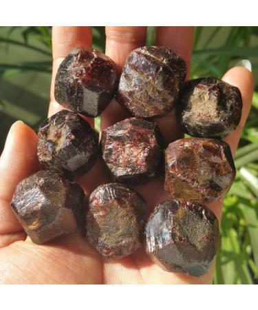 Natural Crystal Rough Natural Red Garnet Crystal Rough Stone Specimen - Buy Online on GoSupps.com