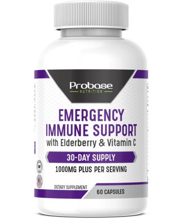 Probase Nutrition Emergency Immune Support 60 Capsules 30-Day Supply