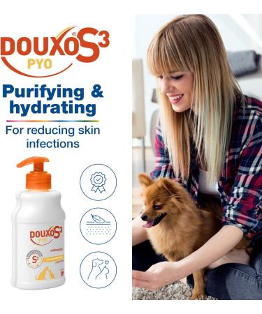 Douxo S3 PYO Shampoo 16.9 oz - Gentle and Effective Pet Shampoo - Buy Online on GoSupps.com